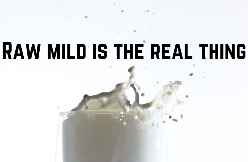 Raw Milk Is The Real Thing