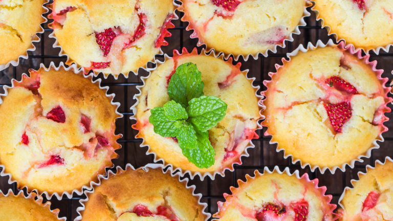 Strawberry Muffins