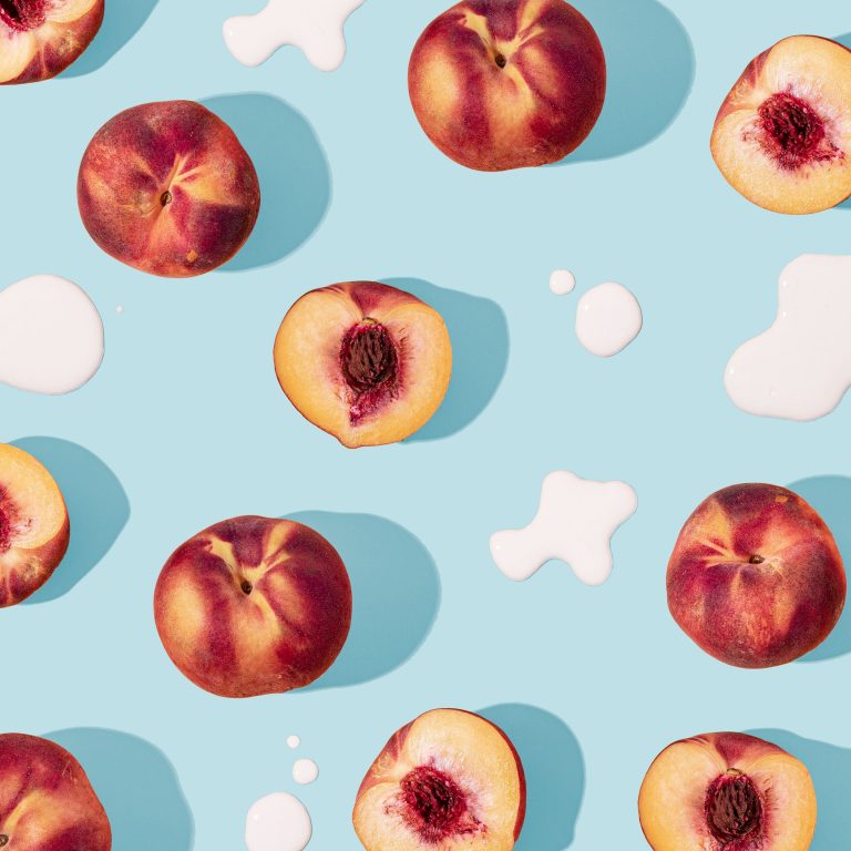 “Just Peachy” Coconut Milk Smoothie