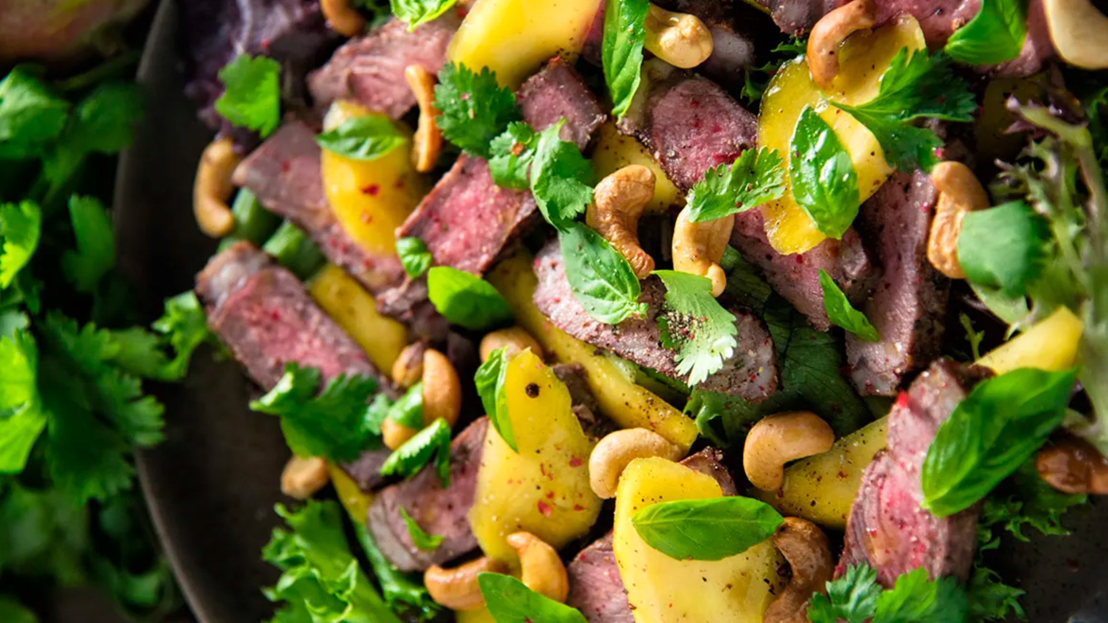 Mango and Sirloin Steak Salad&nbsp;