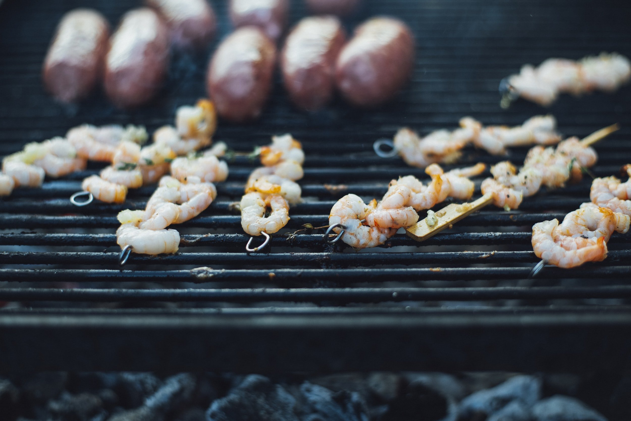 Pineapple Barbecued Shrimp Skewers