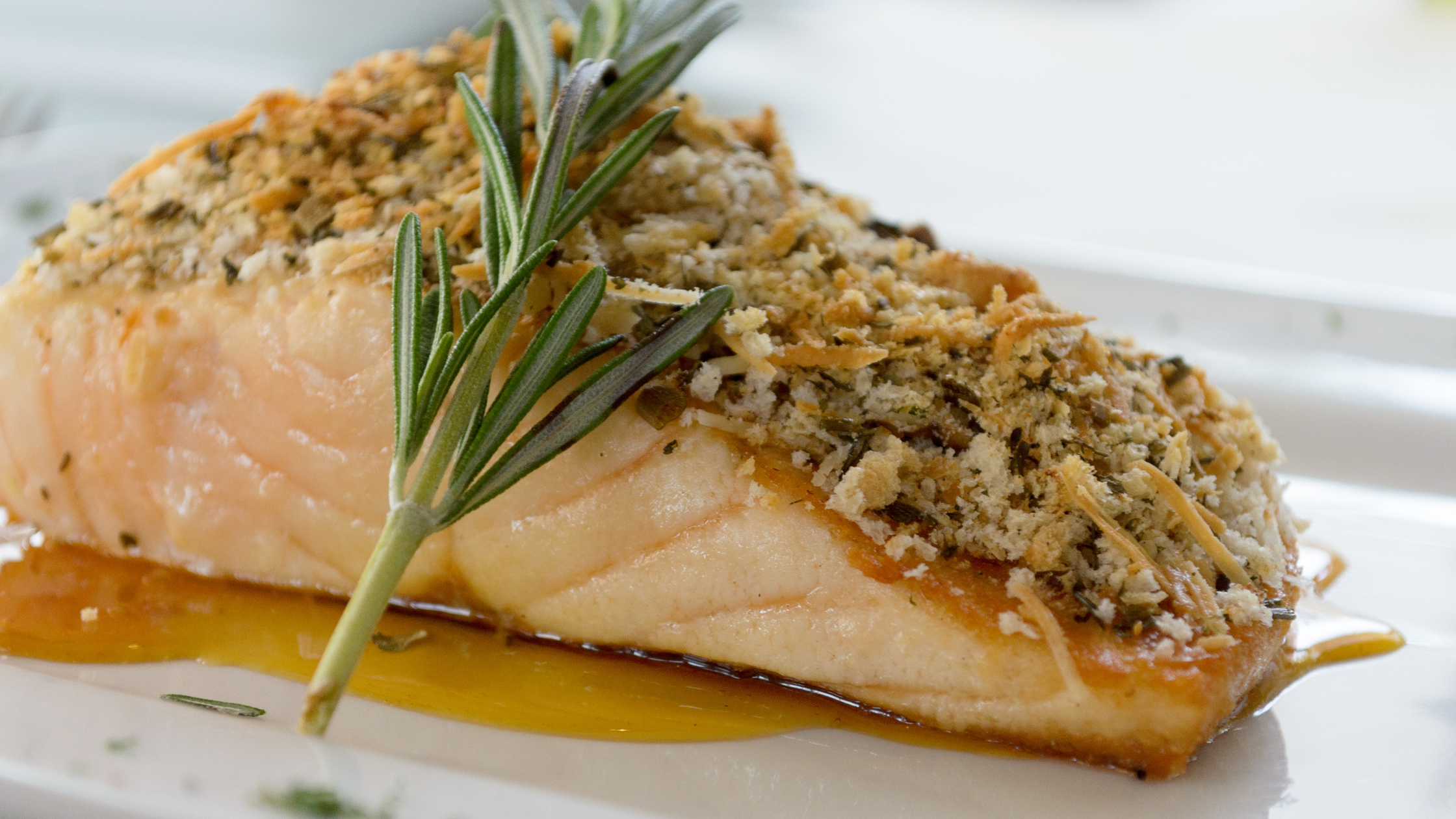 Almond Crusted Salmon