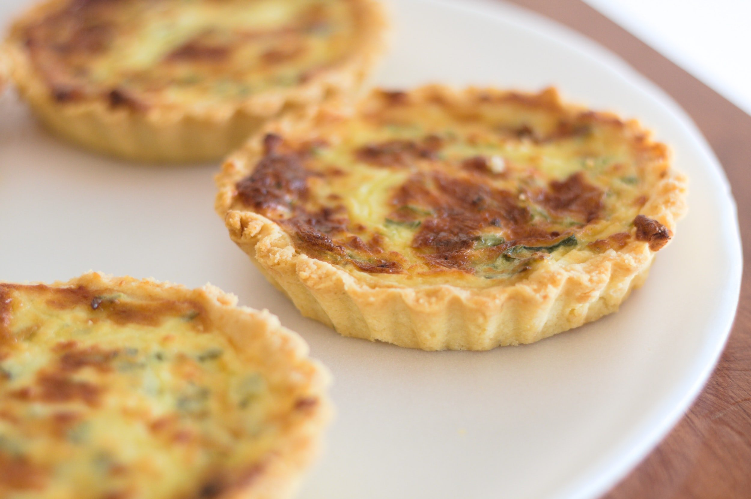 Broccoli Cheddar Quiche