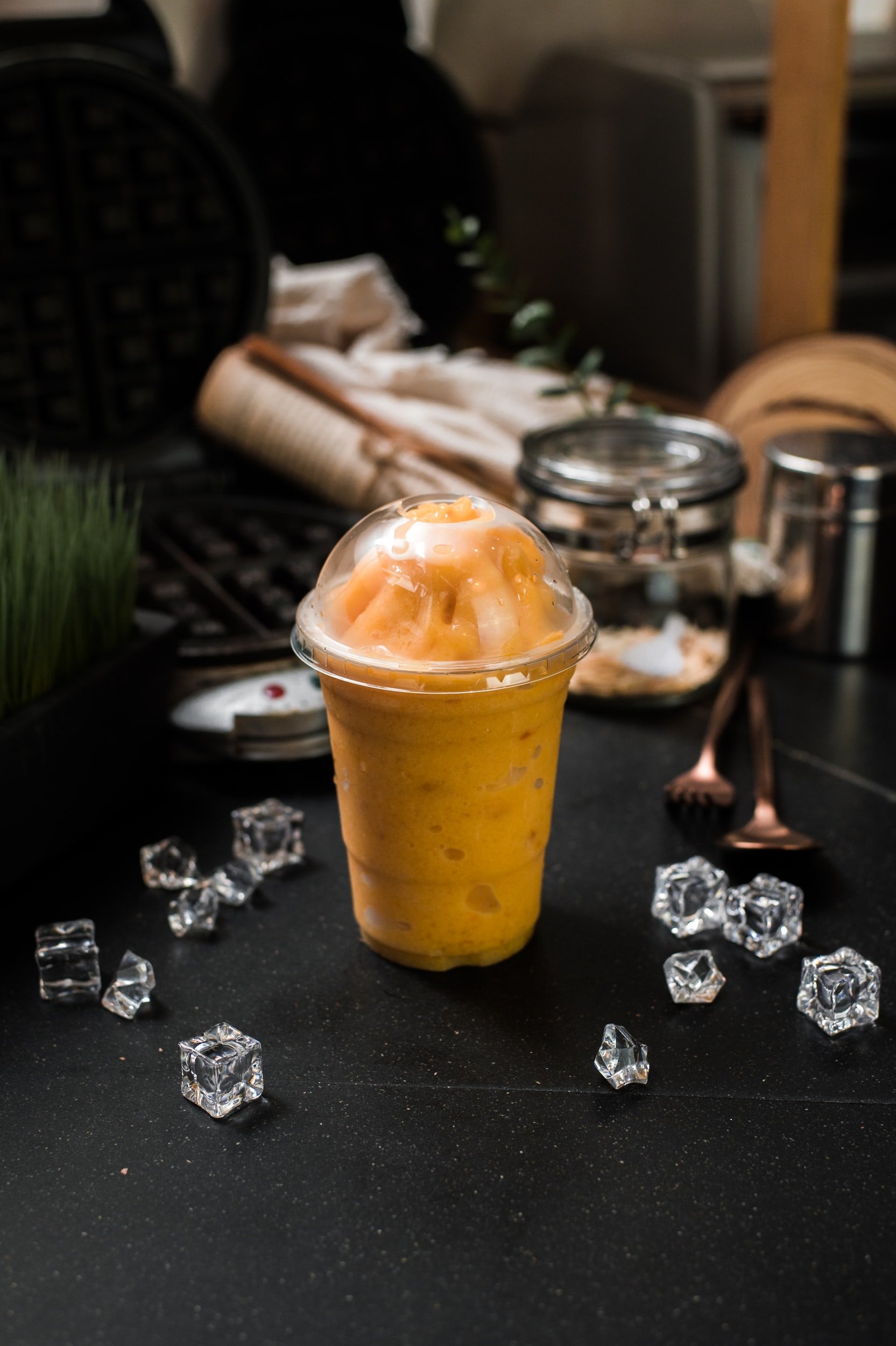 Peachy Carrot & Zucchini Smoothie
