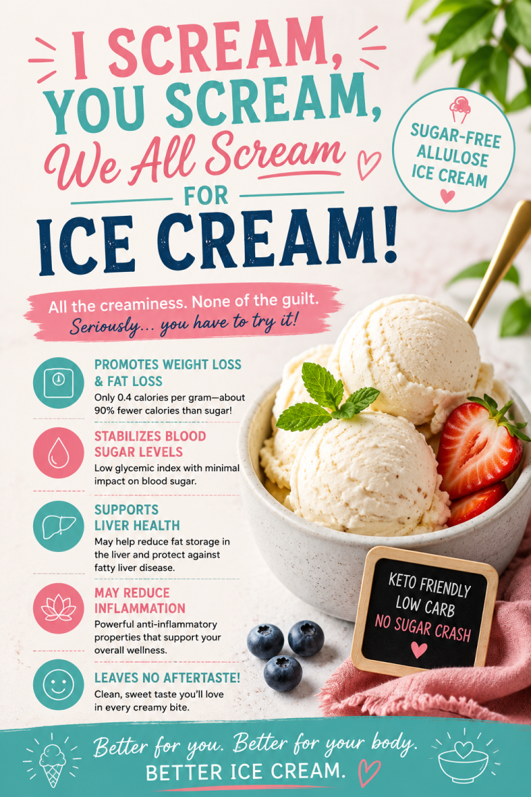 Summer’s Sweetest Secret: Allulose Ice Cream